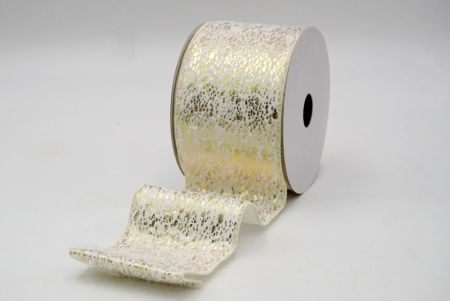 Cream_Velvet Metallic Wired Ribbon_KF8789GC-2-2