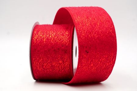 red_Velvet Metallic Wired Ribbon_KF8789GC-7-7