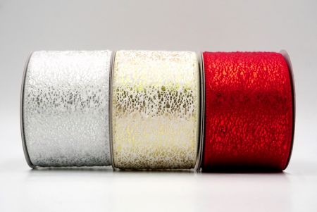 Velvet Metallic Wired Ribbon