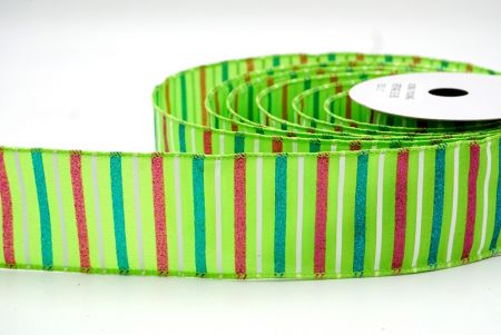 Groene_Sprankelende Feest Stripe Draadlint_KF8794GC-15-190