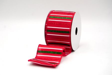 Red_Sparkling Holiday Stripe Wired Ribbon_KF8794GC-7-7