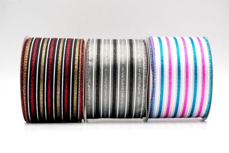 Lucidus Tri-Color Stripes Filum Ribbons_KF8839.KF8840.KF8841