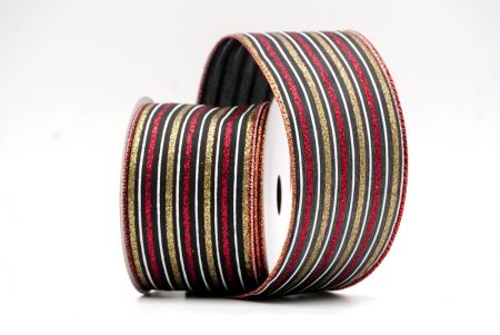 Niger_Lucidus Tri-Color Stripes Filum Ribbons_KF8840GR-53R