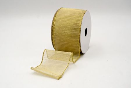 Gold_Festive Metallic Wired Ribbon_KF8843G-13