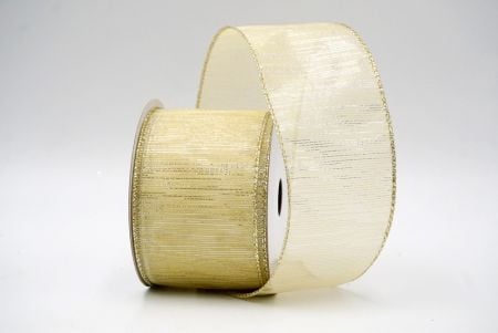 Gold_Festive Metallic Wired Ribbon_KF8844GV-13