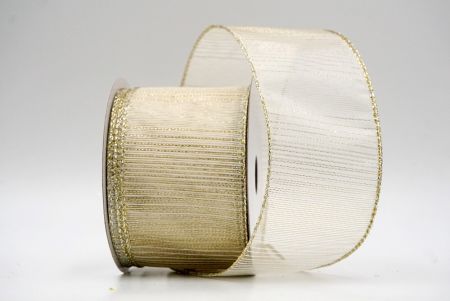 Gold_Festive Metallic Wired Ribbon_KF8845GV-2