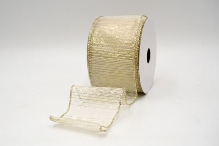 Gold_Festive Metallic Wired Ribbon_KF8845GV-2