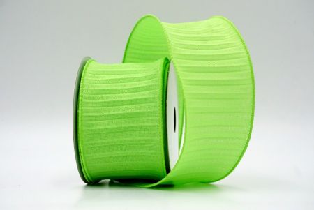 Lt Green_Color Pleated Wired Ribbon_KF8865GC-15-190