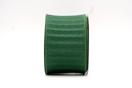 Dark Green_Color Pleated Wired Ribbon_KF8865GC-3-127