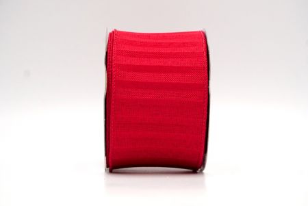 Rood_Kleur Geplooid Draadlint_KF8865GC-7-7