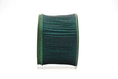 Green Textured Pleated Wired Ribbon Collection_KF8866GC-3-127