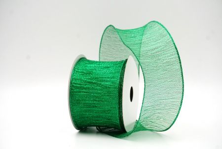 Green Metallic Shimmer Wired Ribbon Collection_KF8868GH-3