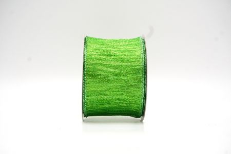 Apple Green Metallic Shimmer Wired Ribbon Collection_KF8868GI-15