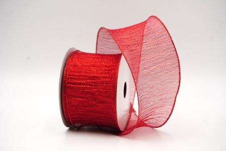 Rubrum Metallicum Splendor Filum Ribbons Collectio_KF8868GR-7