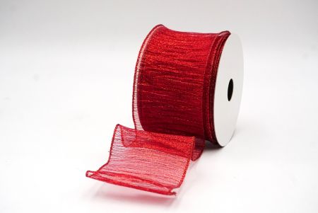 Collezione di nastri wired Shimmer Metallico Rosso_KF8868GR-7