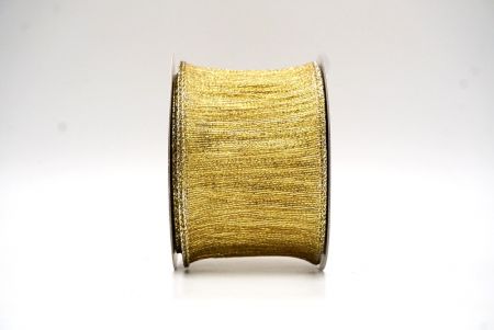 Collezione di nastri wired Shimmer Metallico Giallo/Oro_KF8868GV-2