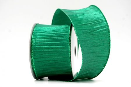 Green_Metallic Crinkled Wired Ribbon_KF8869GH-3