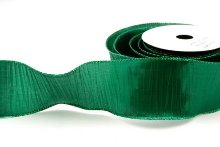 Green_Metallic Crinkled Wired Ribbon_KF8869GH-3