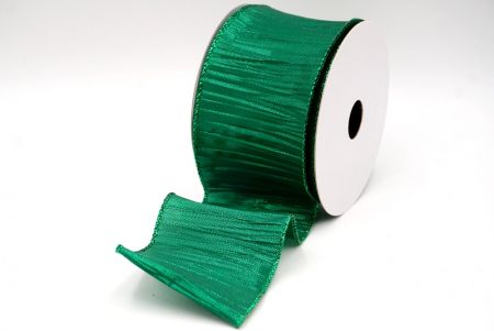 Groen_Metallisch Gekreukt Draadlint_KF8869GH-3