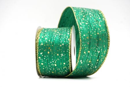 Coleção de Fita com Glitter Verde Confete_KF8870G-3G