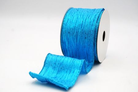 Heller Blauer Glitzer-Konfetti Drahtband Kollektion_KF8870GT-12