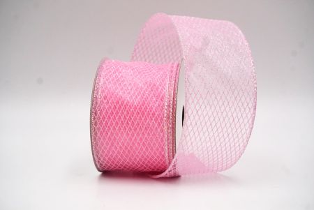 Pink Diamond Weave Pattern Ribbon Collection_KF8875GN-5