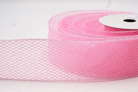 Pink Diamond Weave Pattern Ribbon Collection_KF8875GN-5