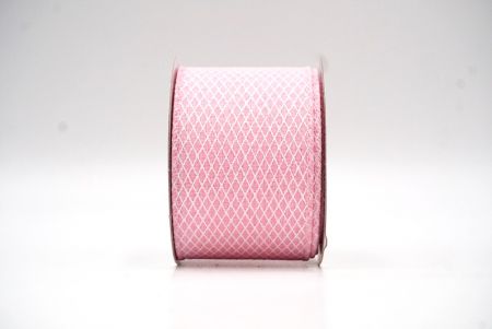 Light Pink Diamond Weave Pattern Ribbon Collection_KF8876GC-5-5