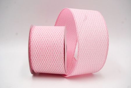 Light Pink Diamond Weave Pattern Ribbon Collection_KF8876GC-5-5