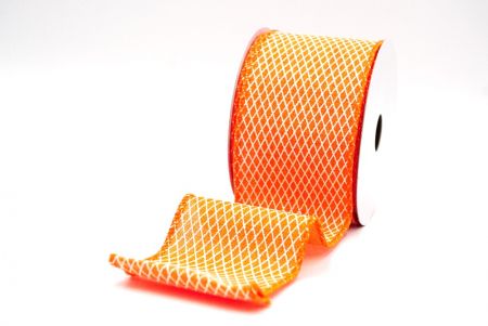 Orange Diamantgewebe-Musterbandkollektion_KF8876GC-54-54