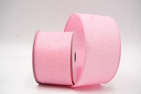 Coleção de Fita com Padrão de Trança Diamante Rosa_KF8877GC-5-5