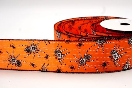 Orange_Halloween Wired Ribbon_KF8887GC-54-53