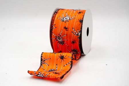 Orange_Halloween Wired Ribbon_KF8887GC-54-53