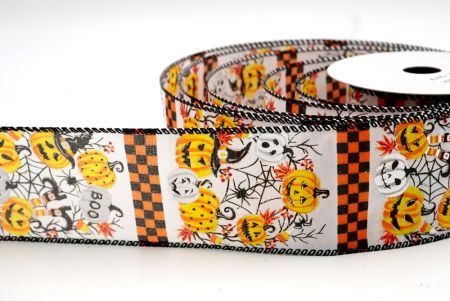 White_Halloween Wired Ribbon_KF8889GC-1-53