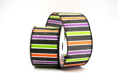 Niger Glitter Halloween Striatus Filum Ribbons_KF8896GC-53-53