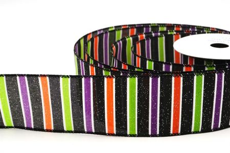 Niger Glitter Halloween Striatus Filum Ribbons_KF8896GC-53-53