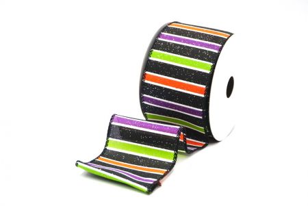 Niger Glitter Halloween Striatus Filum Ribbons_KF8896GC-53-53