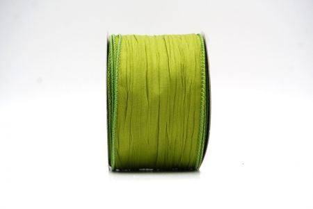 Matcha-Grün Einfarbige Crinkle-Band Kollektion_KF8941GC-15-42