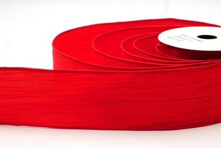 Rote einfarbige Crinkle-Ribbon-Kollektion_KF8941GC-7-7