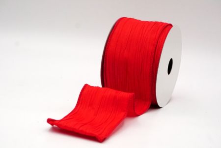 Rote einfarbige Crinkle-Ribbon-Kollektion_KF8941GC-7-7