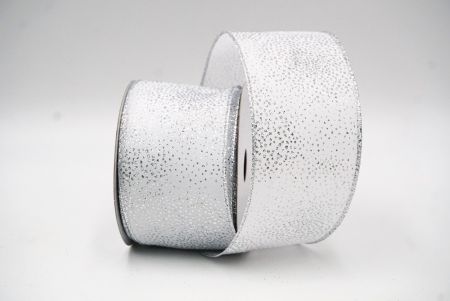 Weiße festliche einfarbige Glitzerband-Kollektion_KF8984G-1