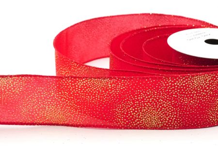 Rote festliche einfarbige Glitzerband-Kollektion_KF8984GC-7-7