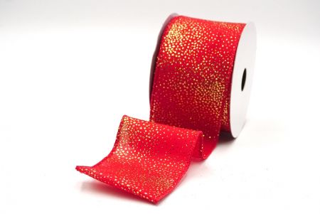 Rote festliche einfarbige Glitzerband-Kollektion_KF8984GC-7-7