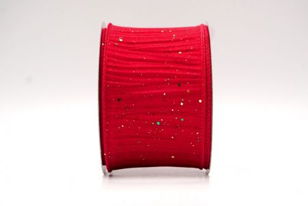 Red_Glitter Crinkle Wired Ribbon_KF9040GC-7-7