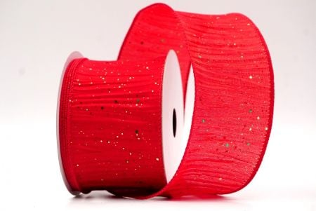 Red_Glitter Crinkle Wired Ribbon_KF9040GC-7-7