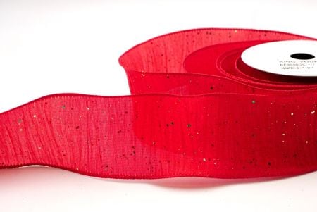 Red_Glitter Crinkle Wired Ribbon_KF9040GC-7-7