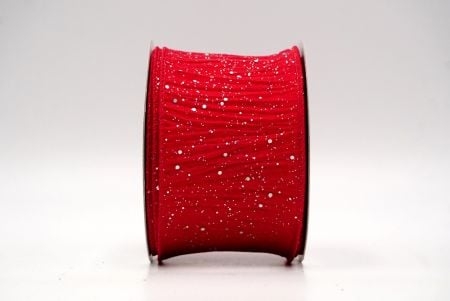 Red_Glitter Crinkle Wired Ribbon_KF9040GC-7S-7