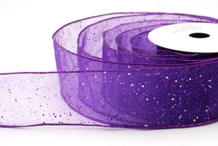 Violett Sternen Glitzer Funkel Drahtband_KF9060GP-34