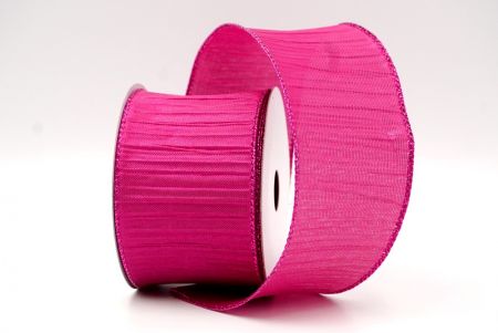 Magenta_Crinkle Wired Ribbon_KF9067GF-40