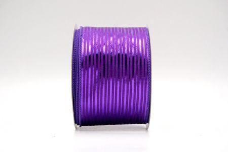 Violet_Glanzend Gestreept Draadlint_KF9120GC-34-34